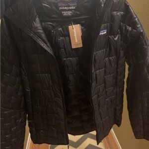 Patagonia Women's Quilted Black Puffer Jacket